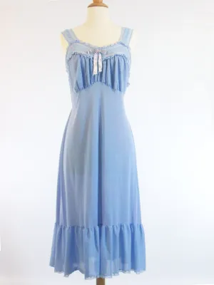 50s Blue Negligee by Phil-Maid