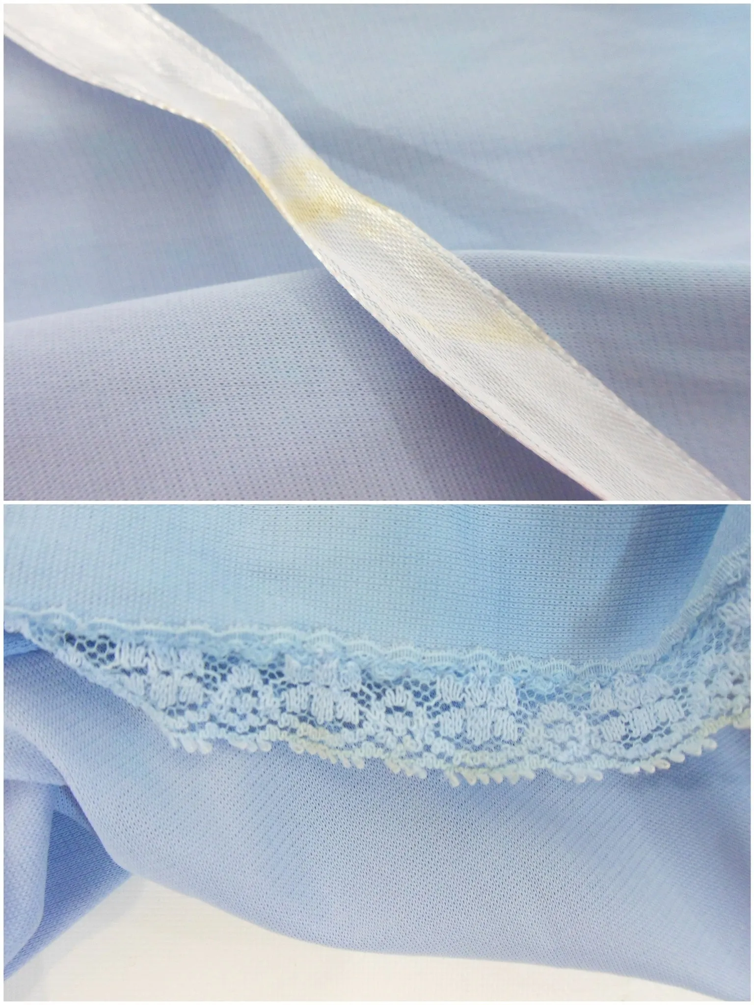 50s Blue Negligee by Phil-Maid
