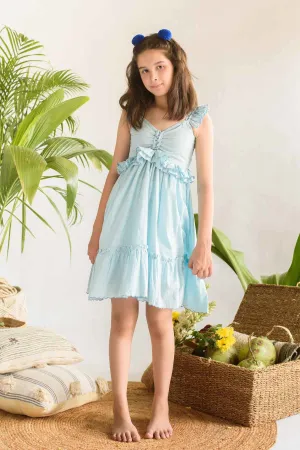 A-Line Scallop Dress