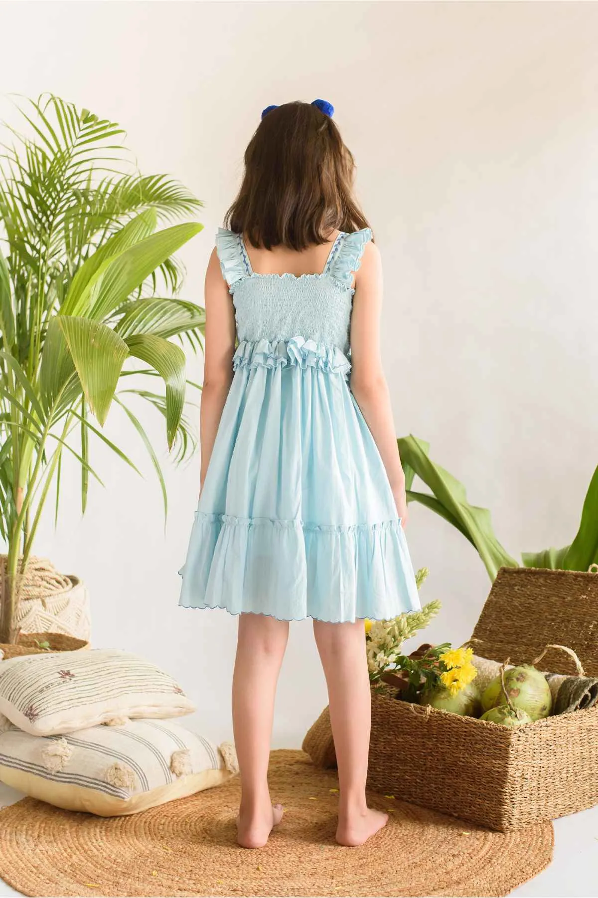 A-Line Scallop Dress