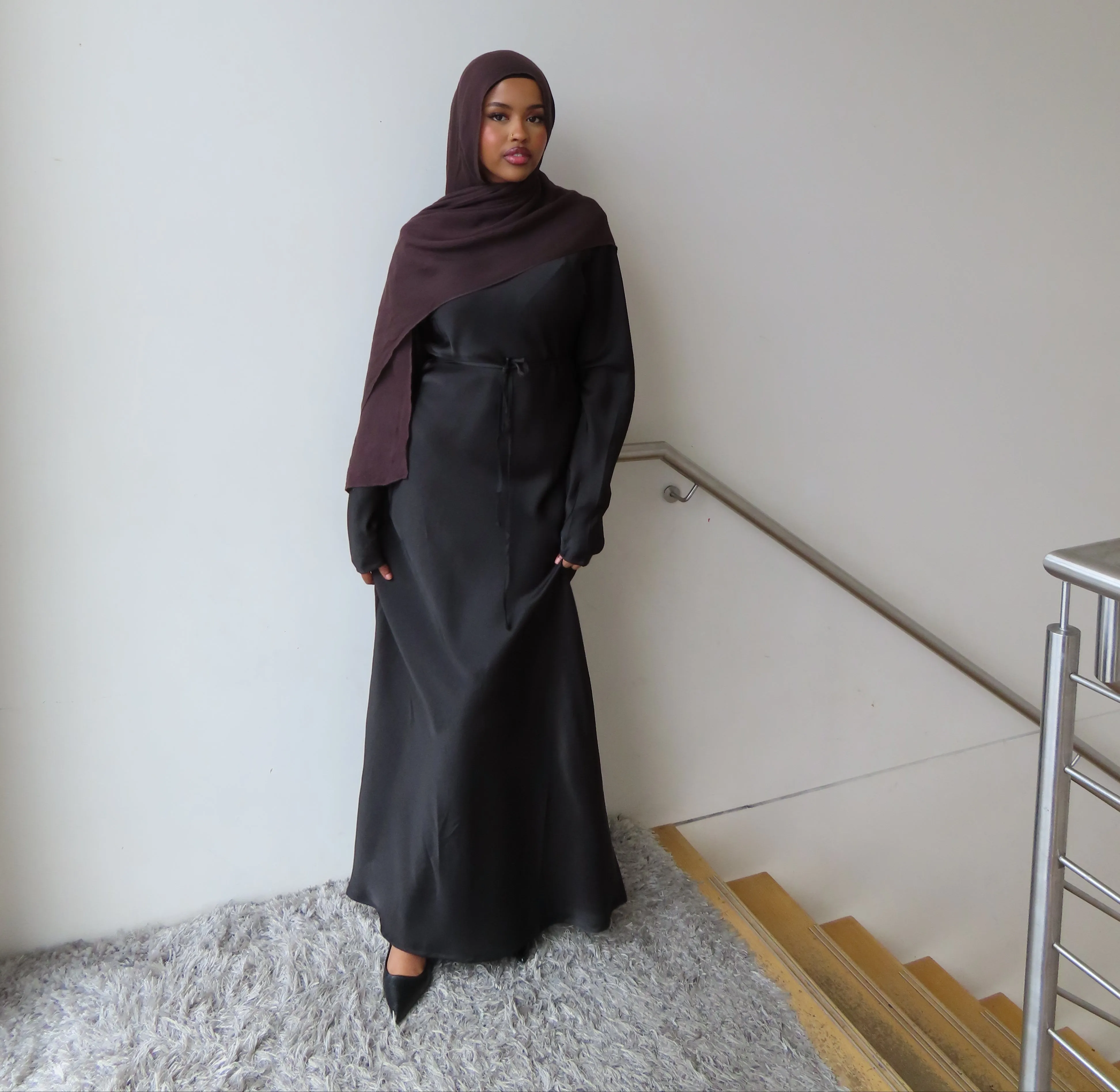 Amina Satin Dress
