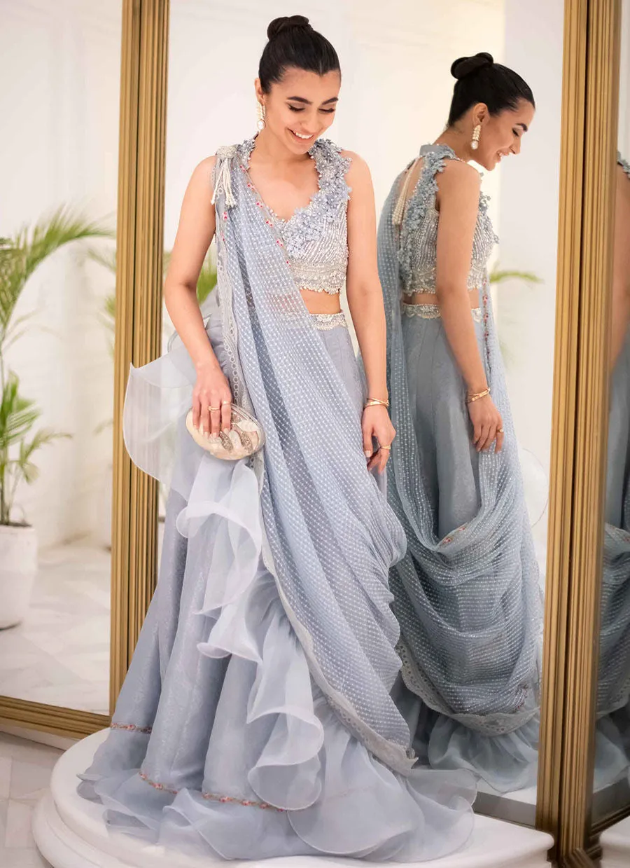AVRIL LEHNGA SAREE