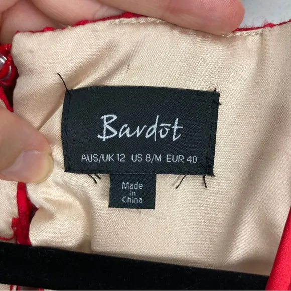 Bardot Mila Lace Midi Dress