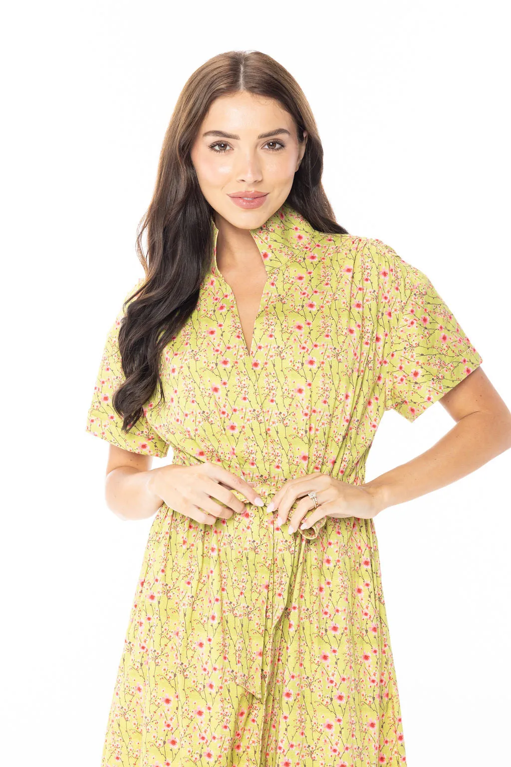Bria Dress in Potamic Petals by Holly Shae
