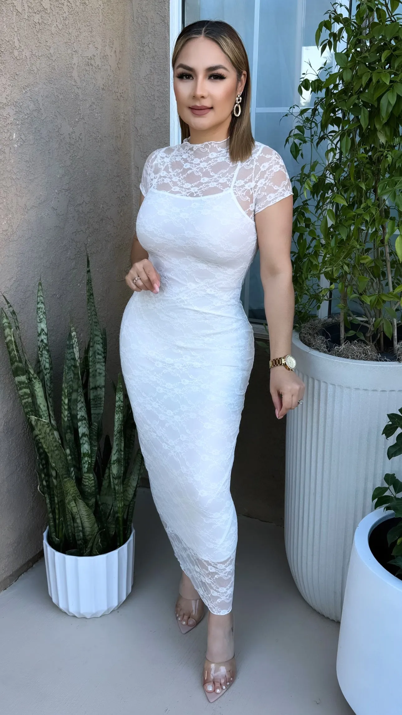 BRIANA WHITE DRESS