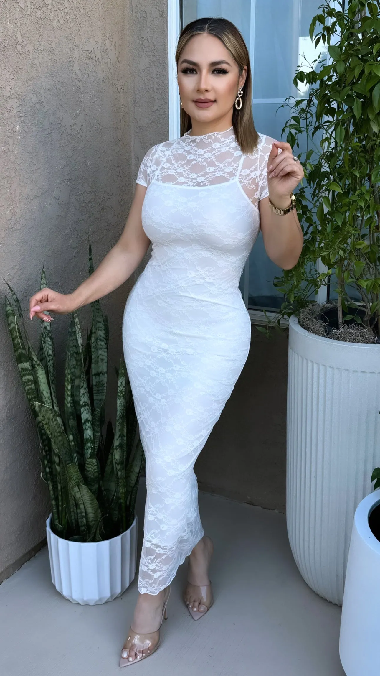 BRIANA WHITE DRESS