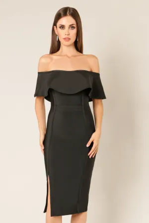 Cameron Off Shoulder Bandage Dress