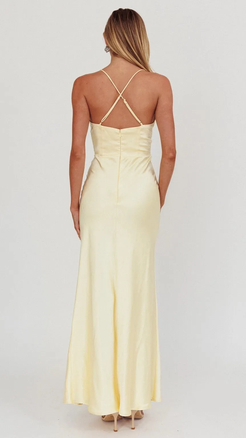 Cicily Satin Dress