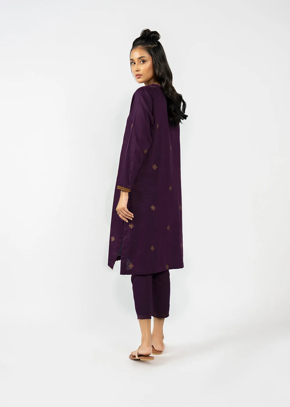 Cotton Satin Kurti