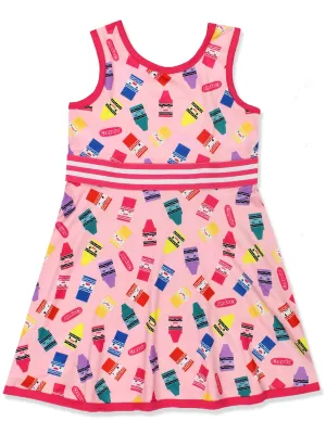 Crayola Crayon Fit and Flare Dress
