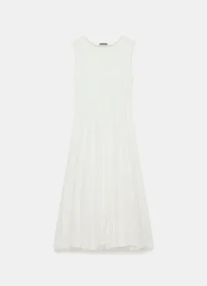 Cream Cotton Maxi Dress