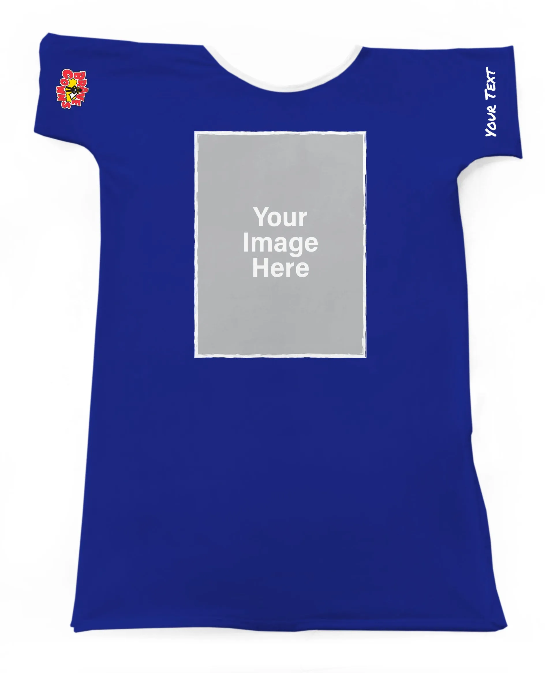 CREATE A PERSONALIZED BRAVE GOWN-ANY COLOR