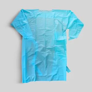 Cypress Medical Polyethylene Film Gowns - Thumb Loop, Open Back, Universal Size