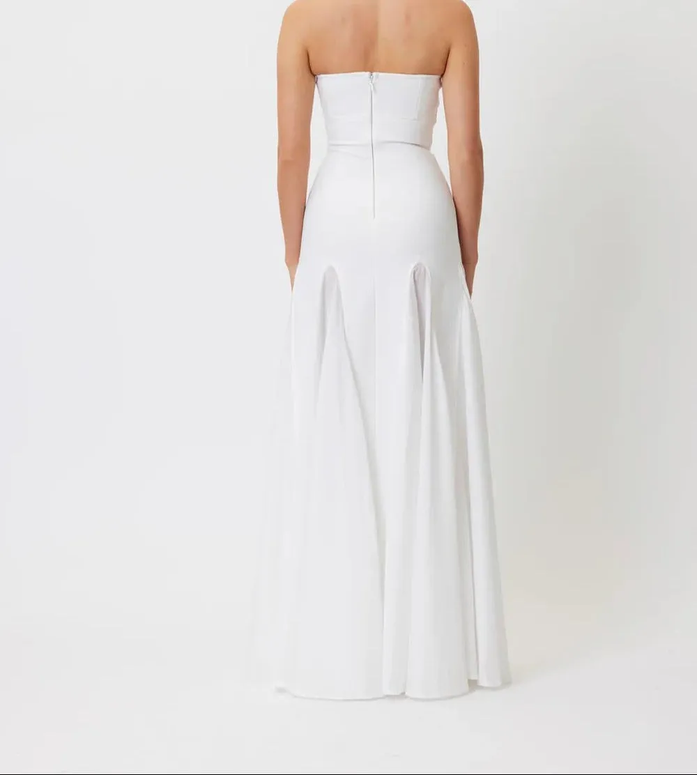 Della Strapless Mermaid Maxi Dresses