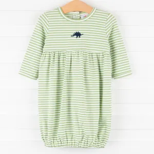 Dino Dreams Gown, Green