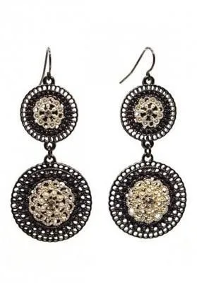 Double Drop Filigree Earrings