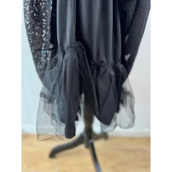 Draper James RSVP Black Sequin Dress, Size 26W