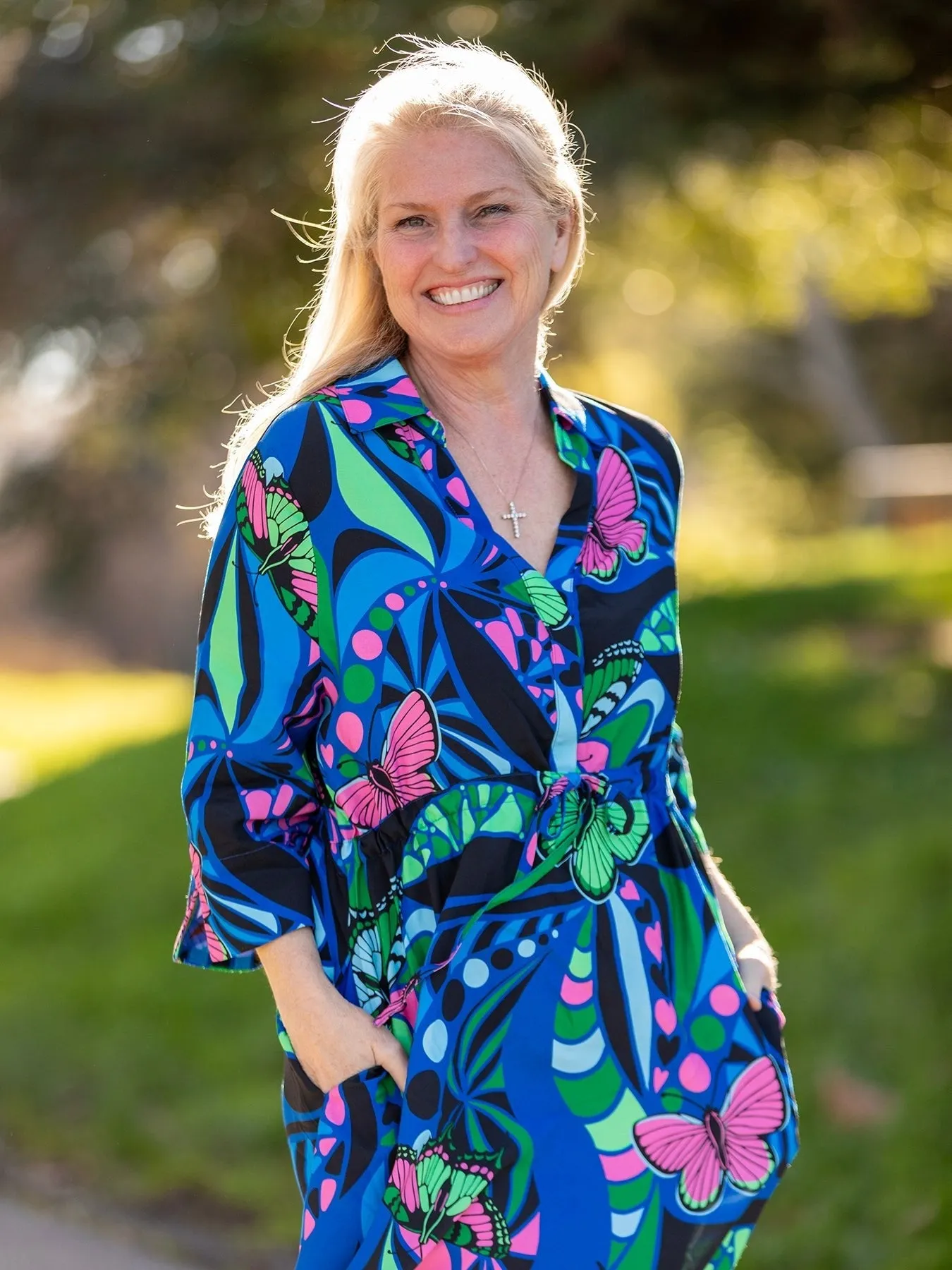 ELOISE dress Serendipity Blue