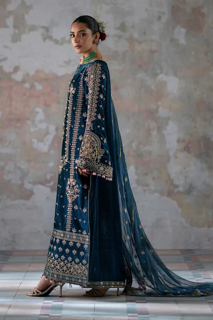 Emaan Adeel Saanjh Luxury Velvet Collection Unstitched MEHER