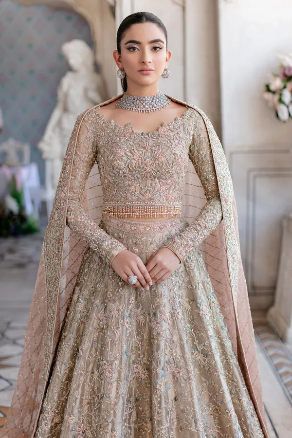 Embellished Silver Lehenga Choli Pakistani Wedding Dresses