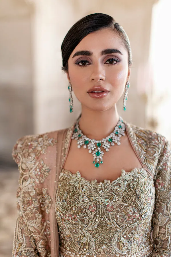 Embellished Silver Lehenga Choli Pakistani Wedding Dresses