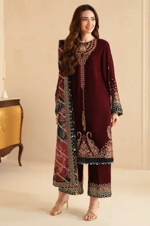 Embroidered Velvet Formal VF-2038