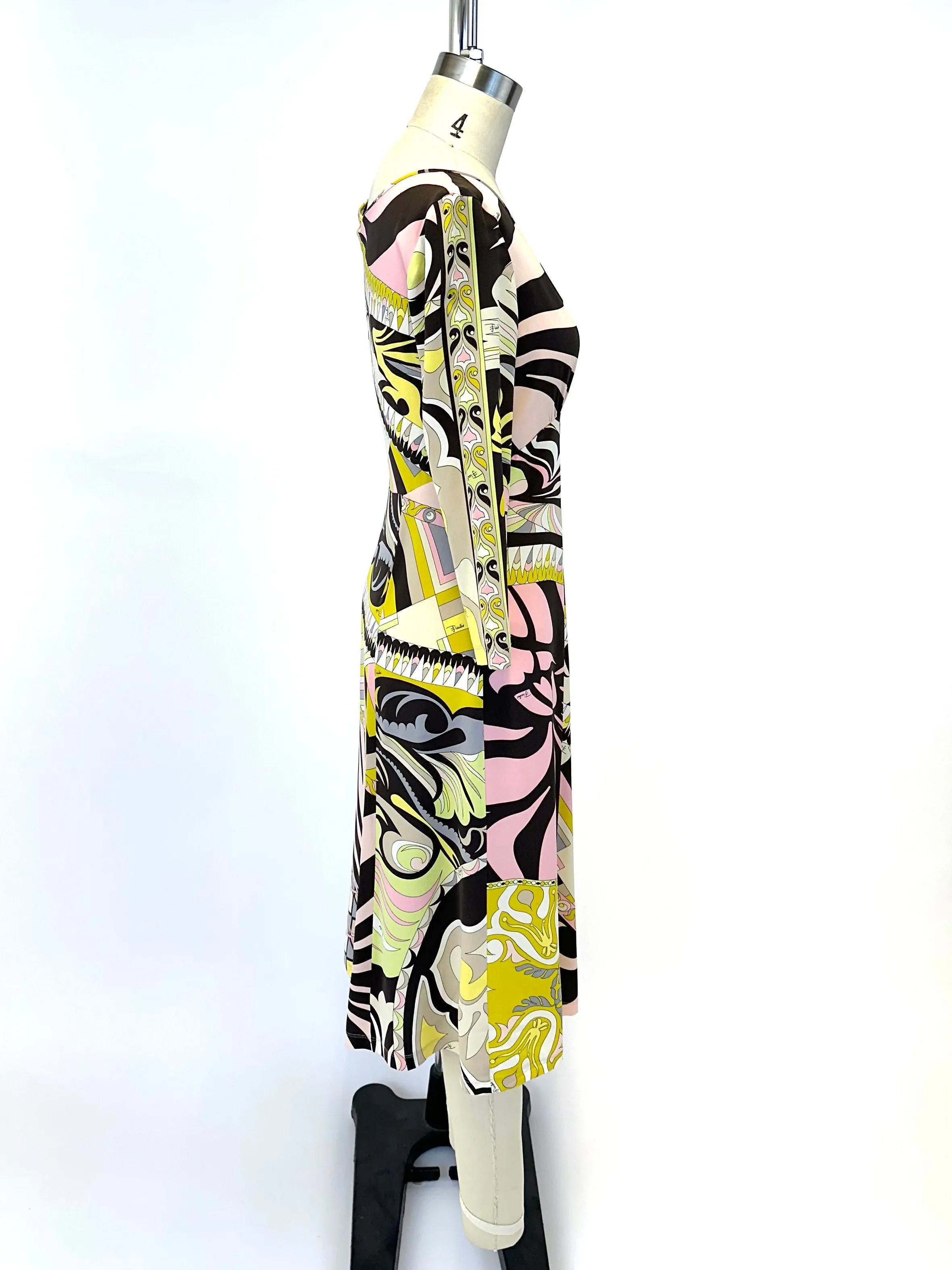 Emilio Pucci Silk Jersey Printed Dress
