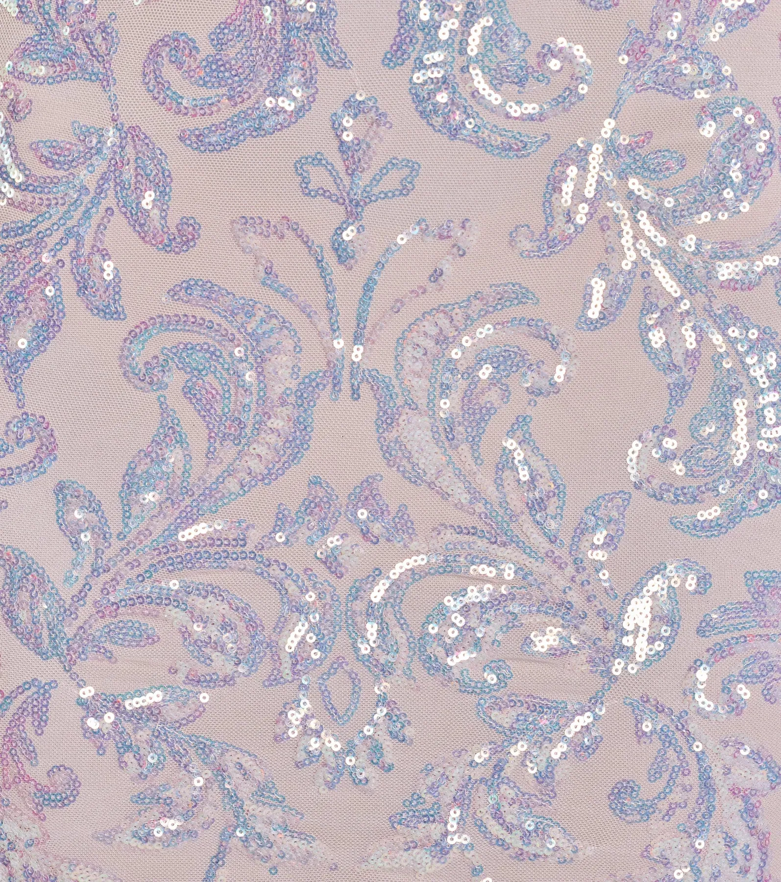 Ethereal Beauty Iridescent Sequin Mini Dress