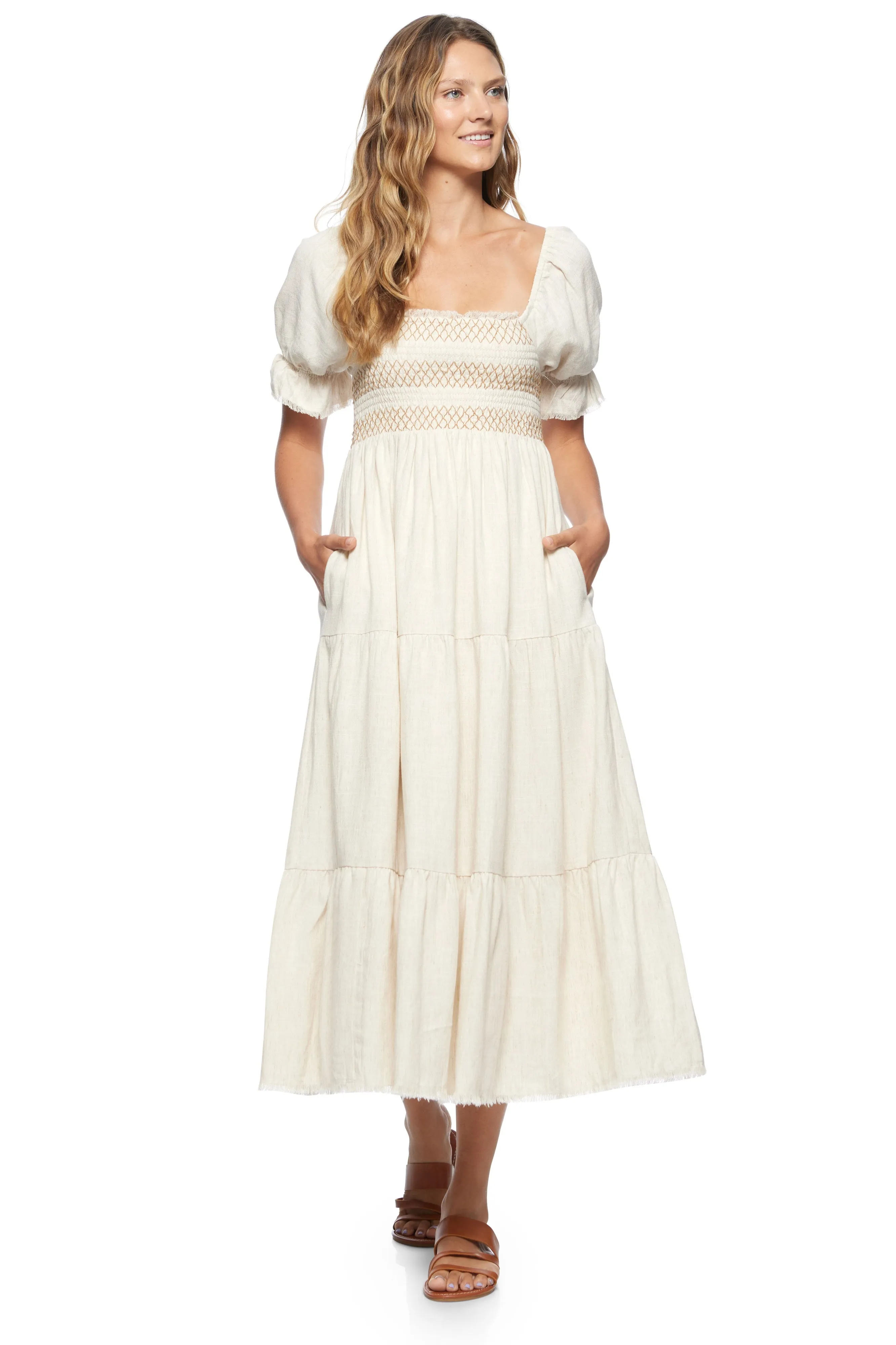 European Summer Bodice Dress