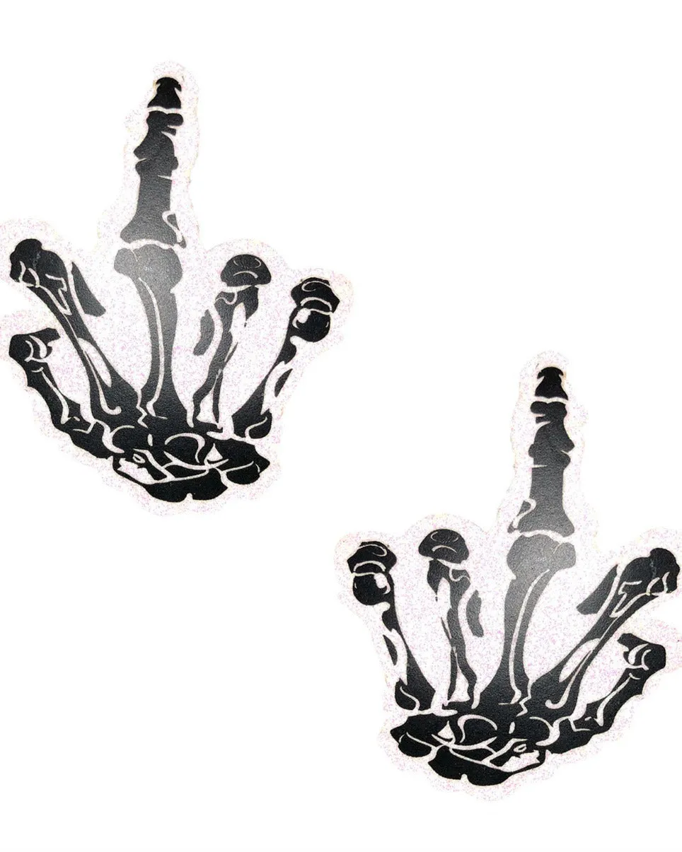F*** Yo Skeleton Hands Pasties