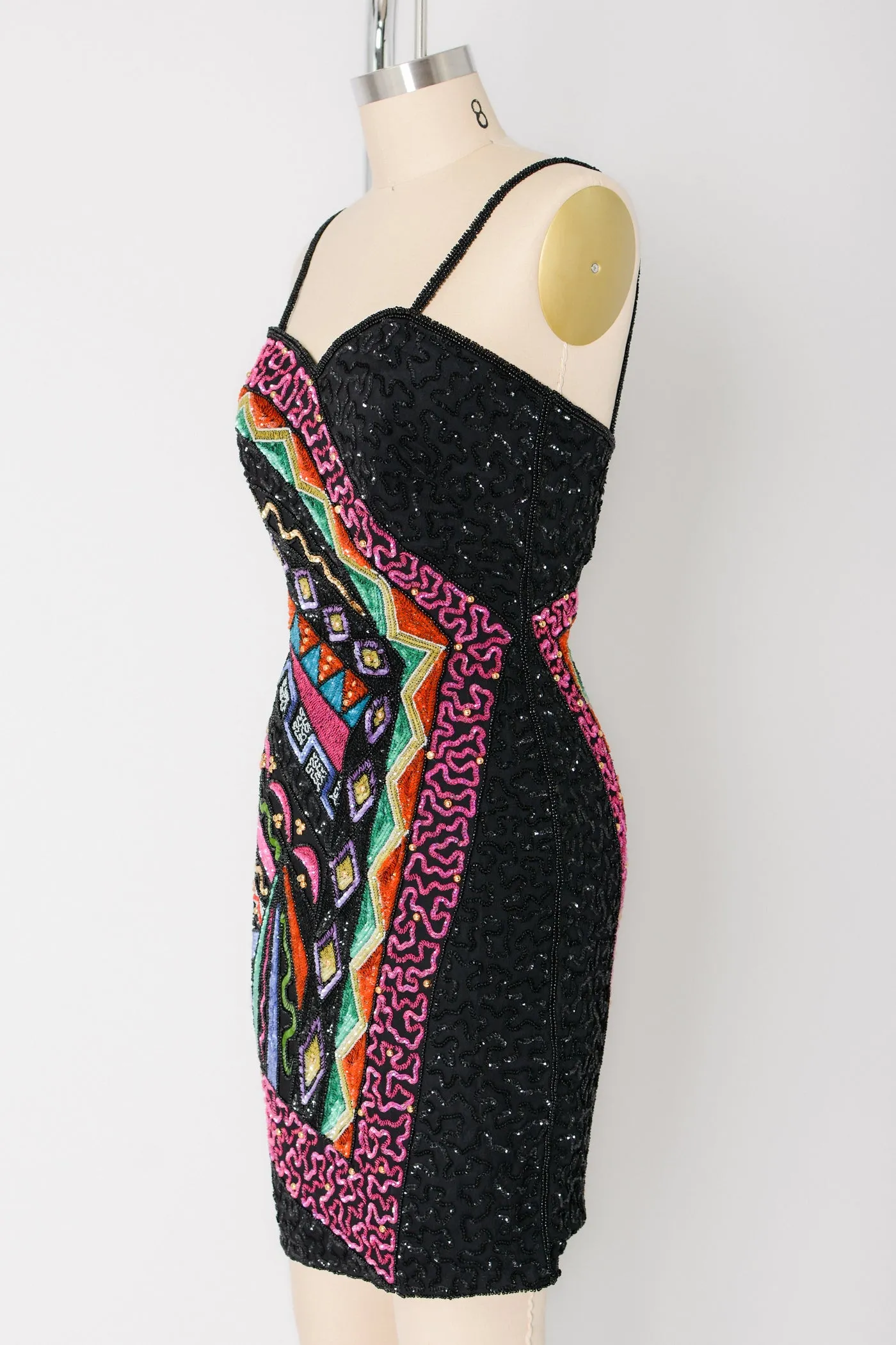 Fabulous Sequin Beaded Cocktail Dress