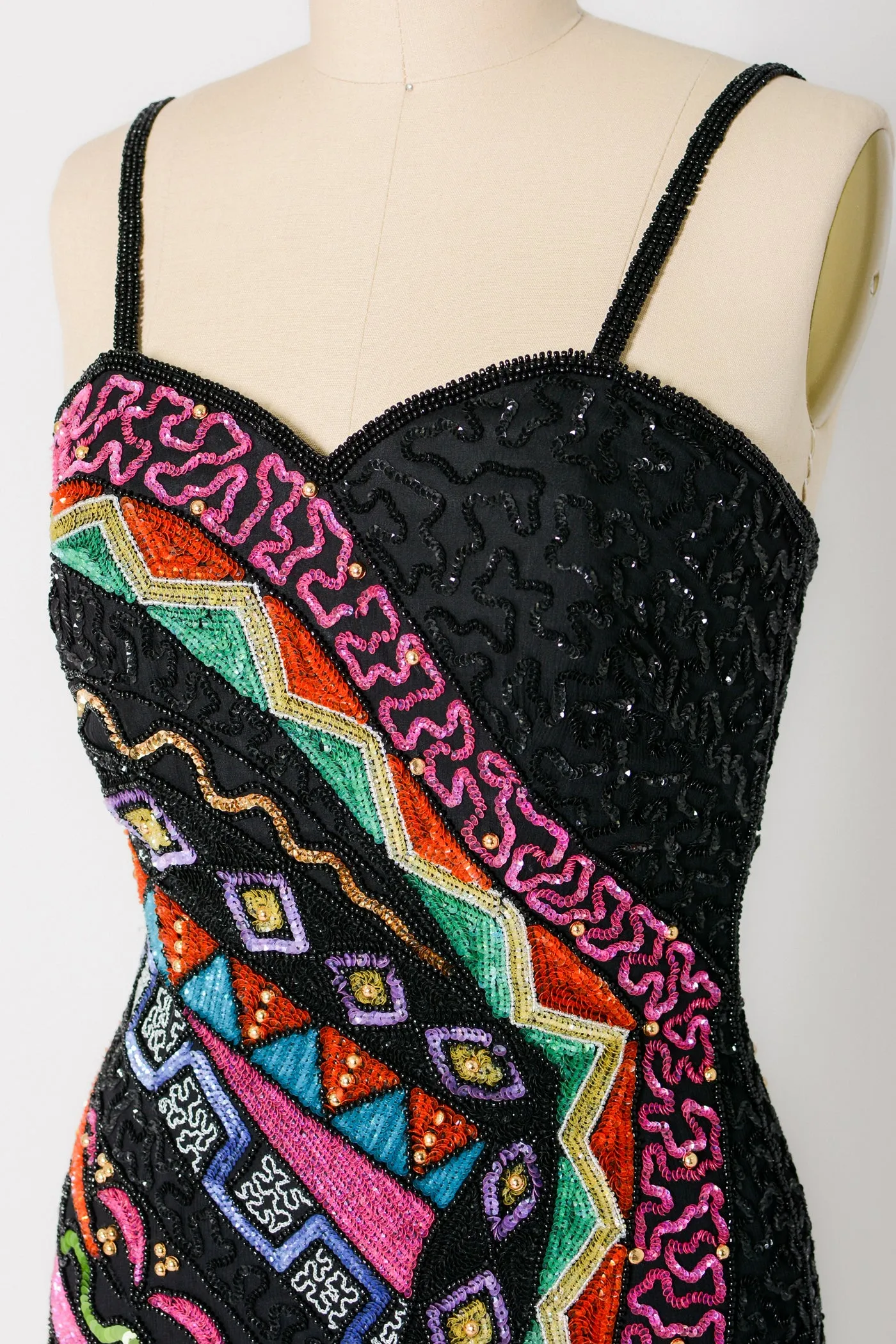 Fabulous Sequin Beaded Cocktail Dress