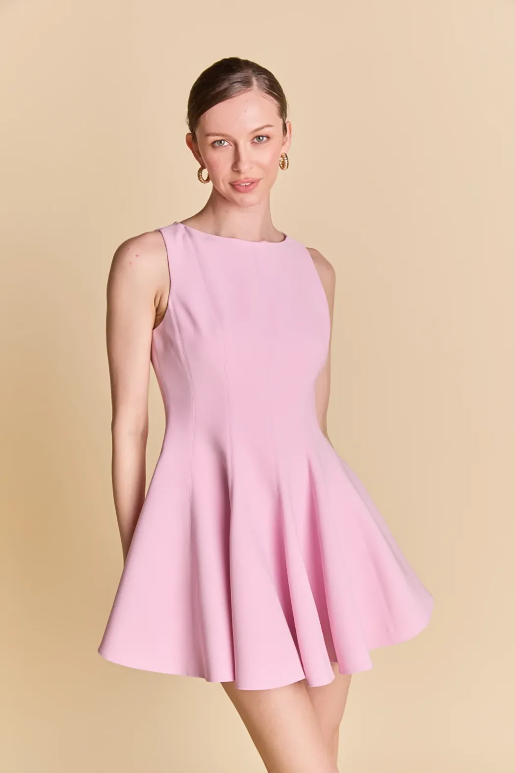 Flare Mini Dress