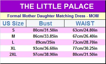 Formal Mother Daughter Matching Dress