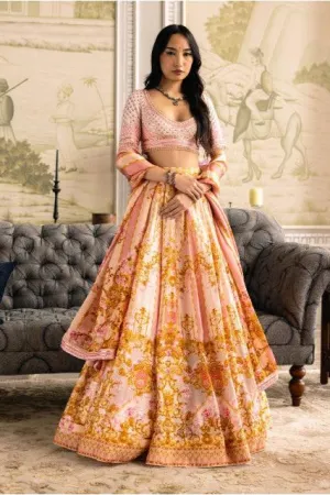 GAIA PRINTED LEHENGA SET - Ready To Ship