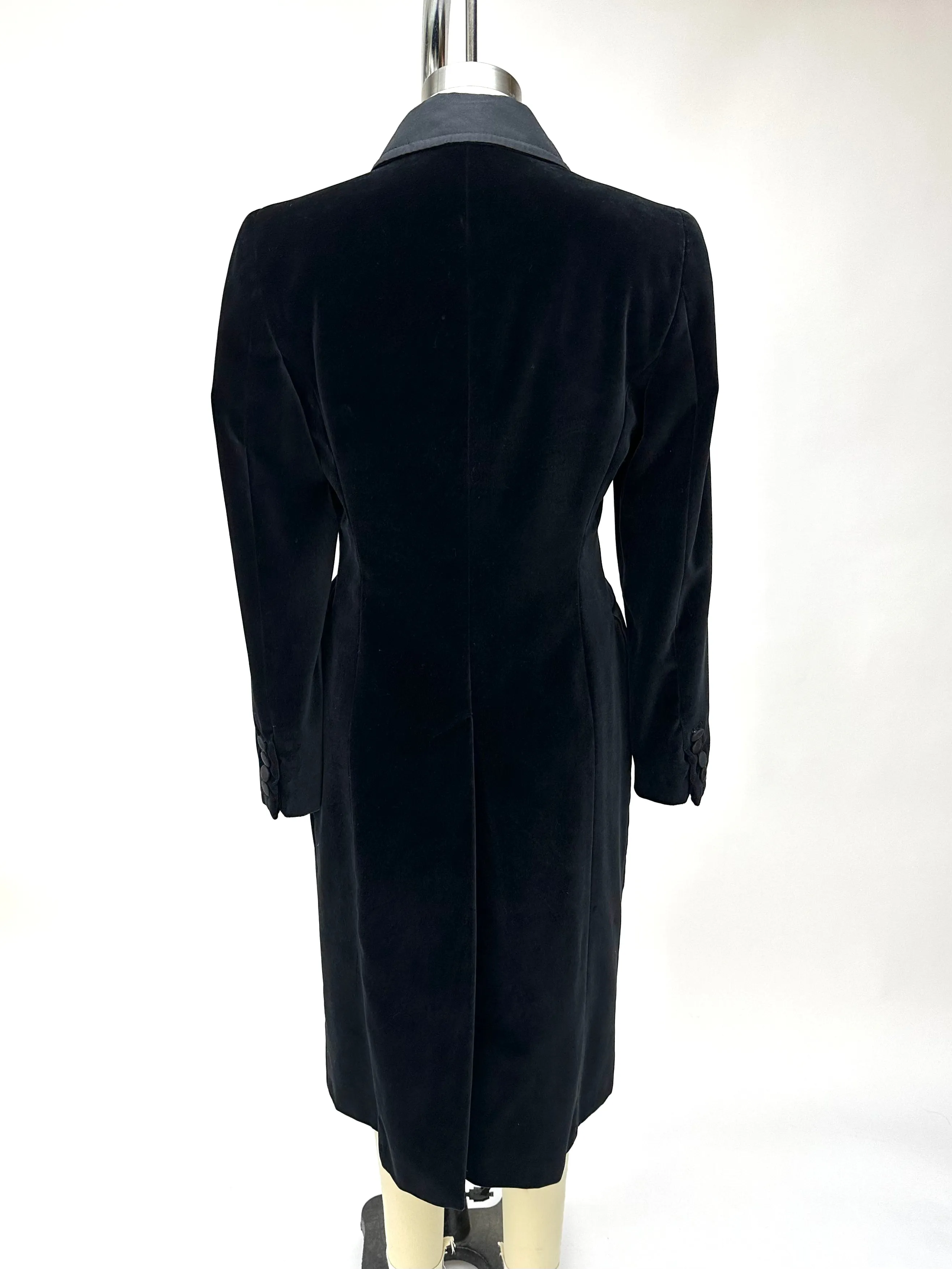 GFF Gianfranco Ferre Velvet Coat