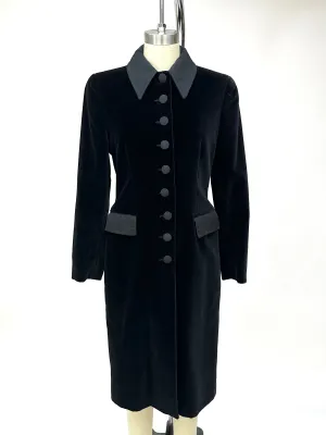 GFF Gianfranco Ferre Velvet Coat