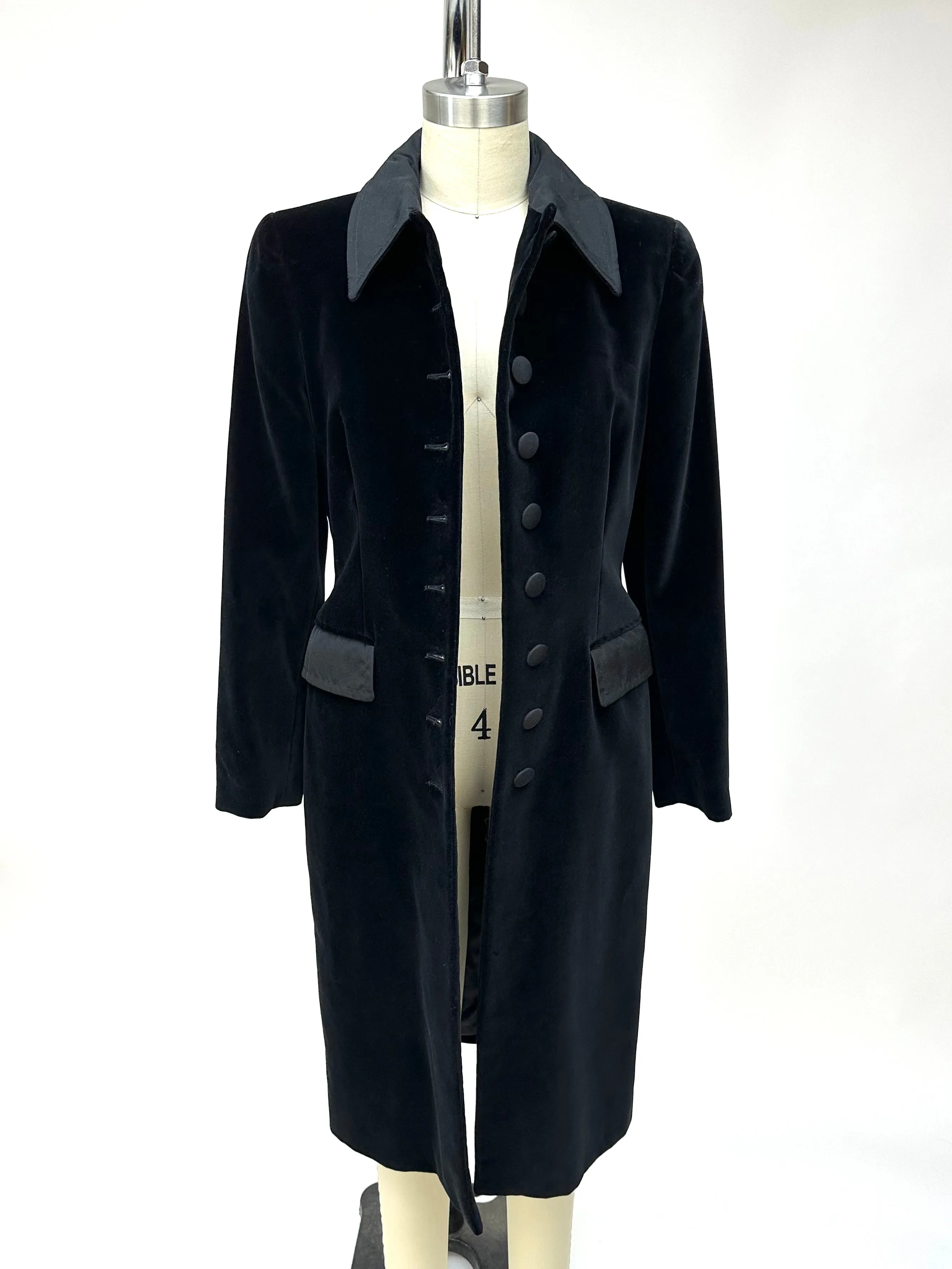 GFF Gianfranco Ferre Velvet Coat