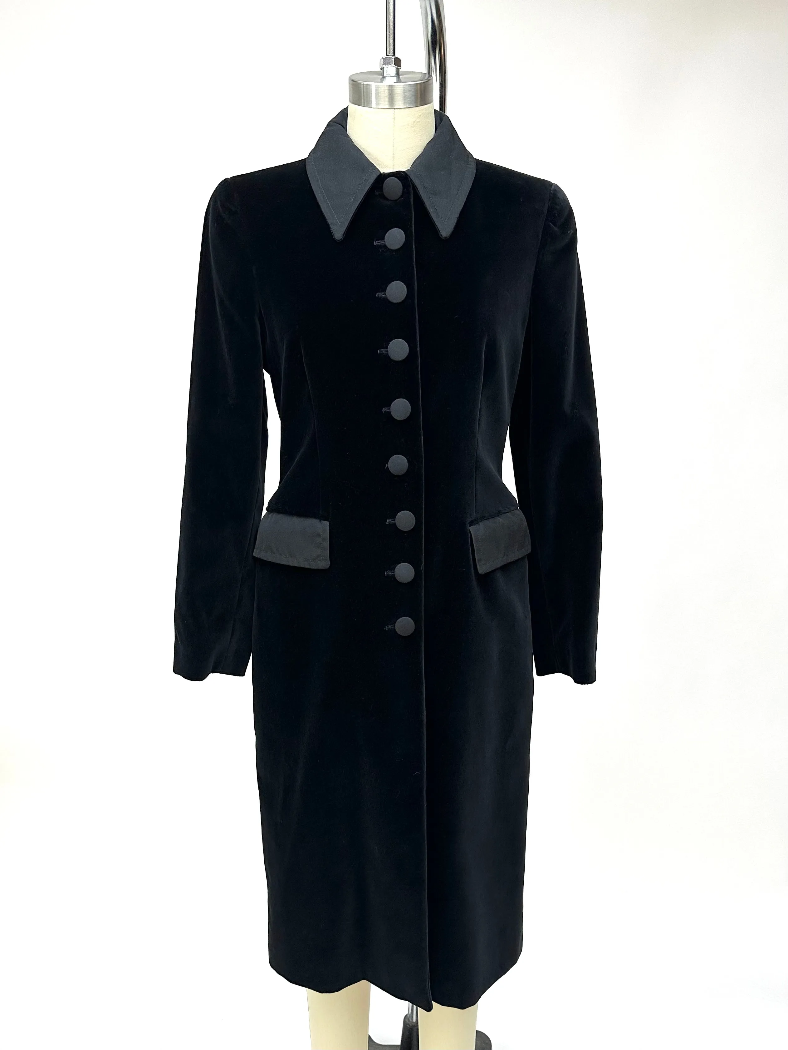 GFF Gianfranco Ferre Velvet Coat