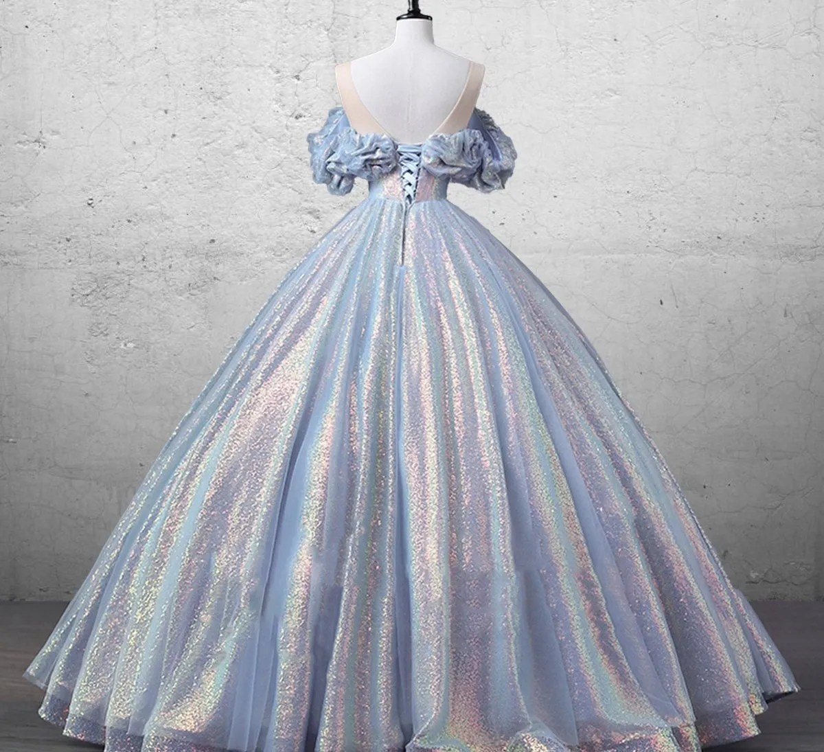 Glitz Mermaid Bridal Gown Fairy Prom Dresses Dresses