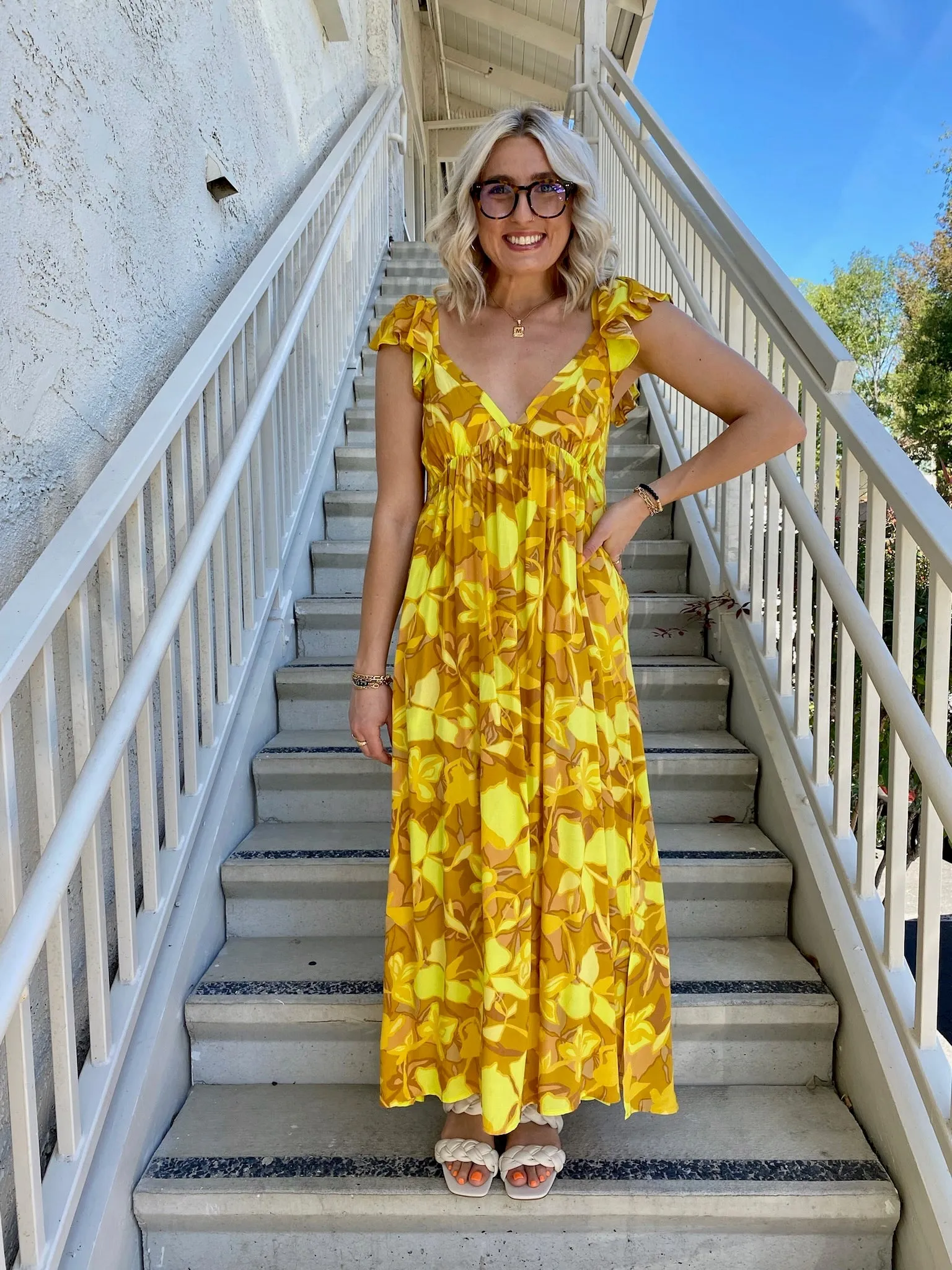 Golden Daze Maxi Dress
