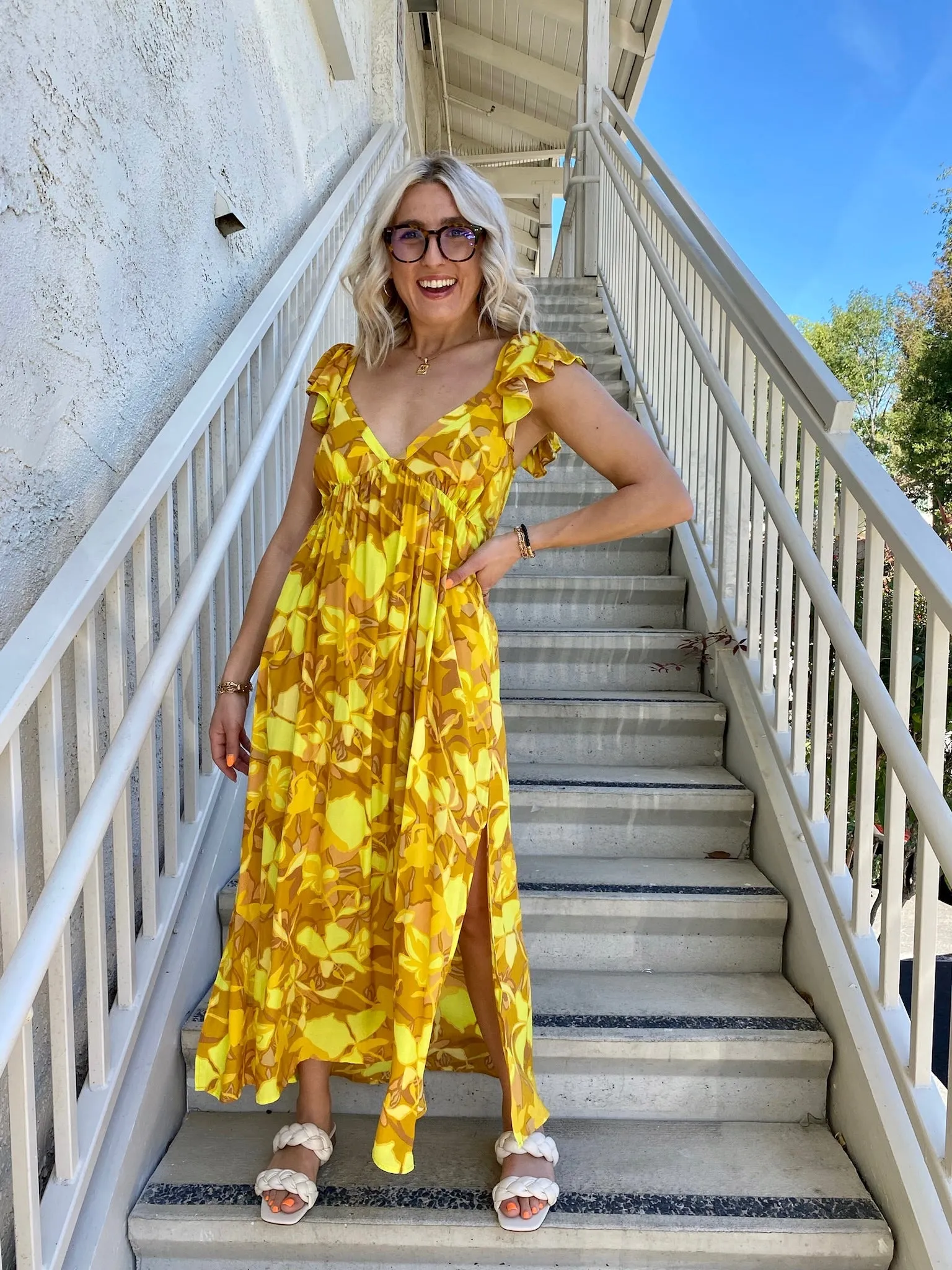 Golden Daze Maxi Dress