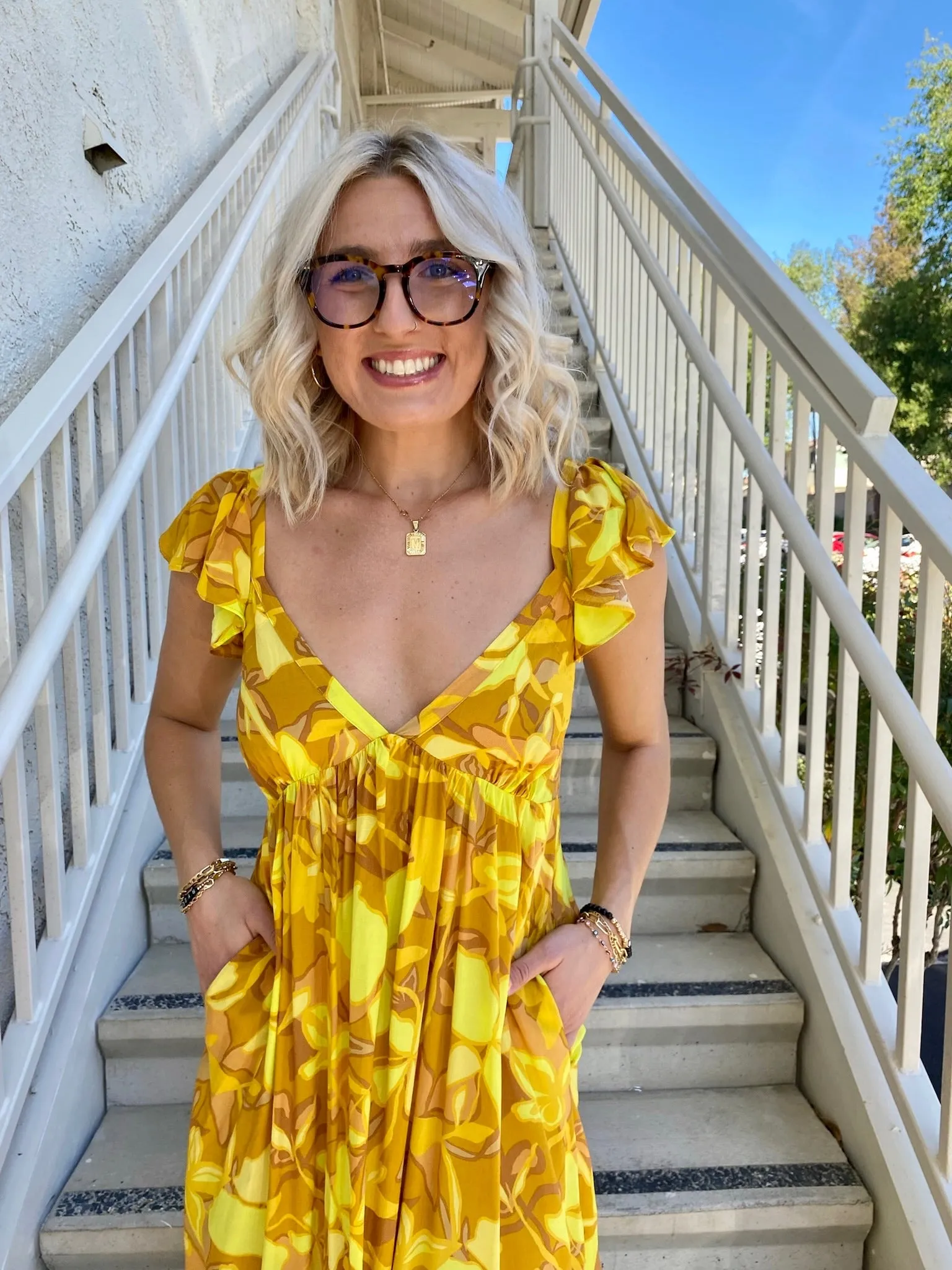 Golden Daze Maxi Dress