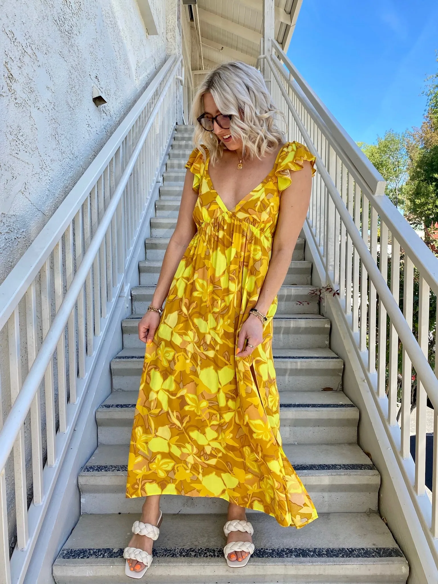 Golden Daze Maxi Dress