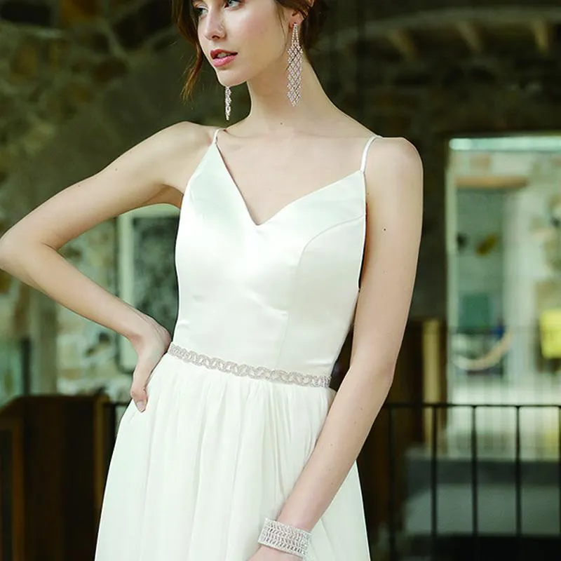 Hand-studded Sashes  Hollow Waist Chain Rhinestone Chain
