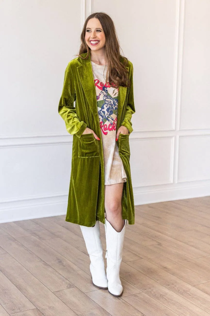 Hard Candy Velvet Jacket