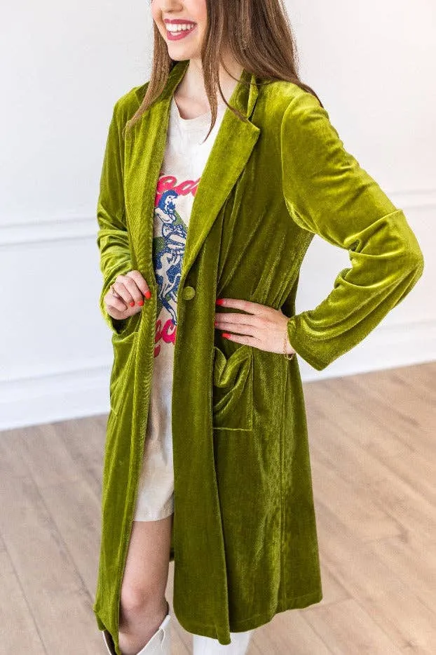 Hard Candy Velvet Jacket
