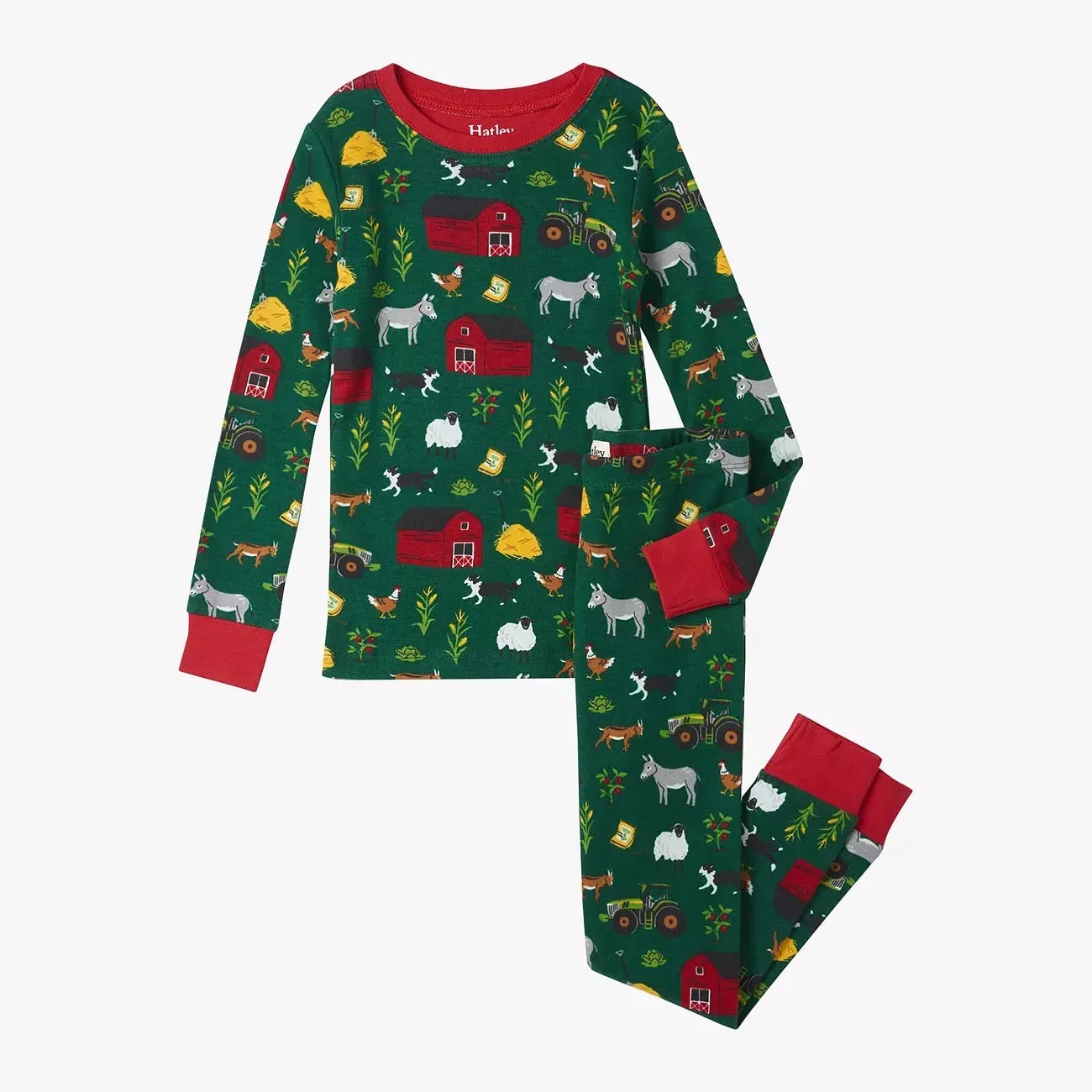 Hatley On The Farm Pj Set F23ffk204o