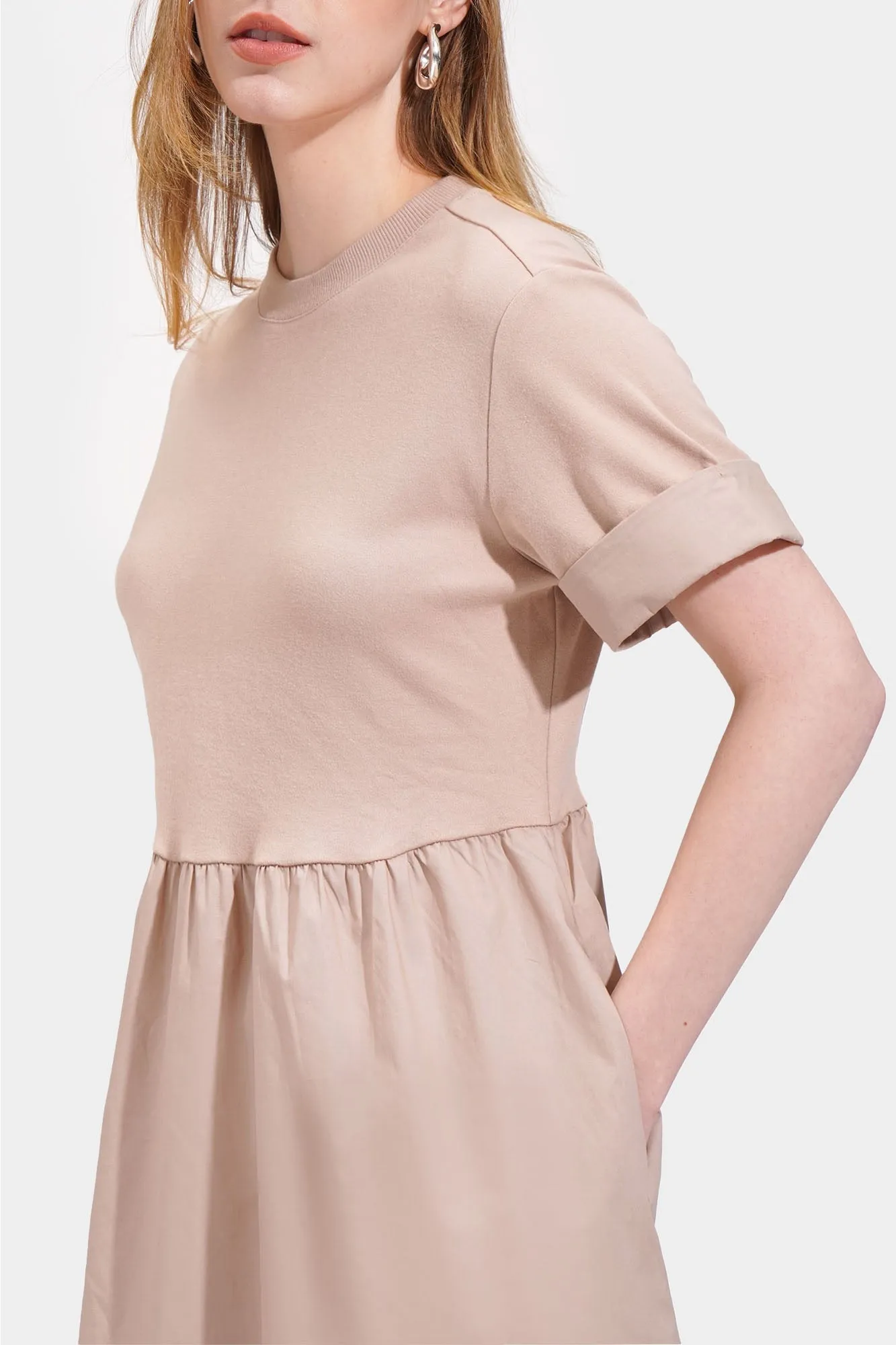 Hybrid Fit and Flare Dress