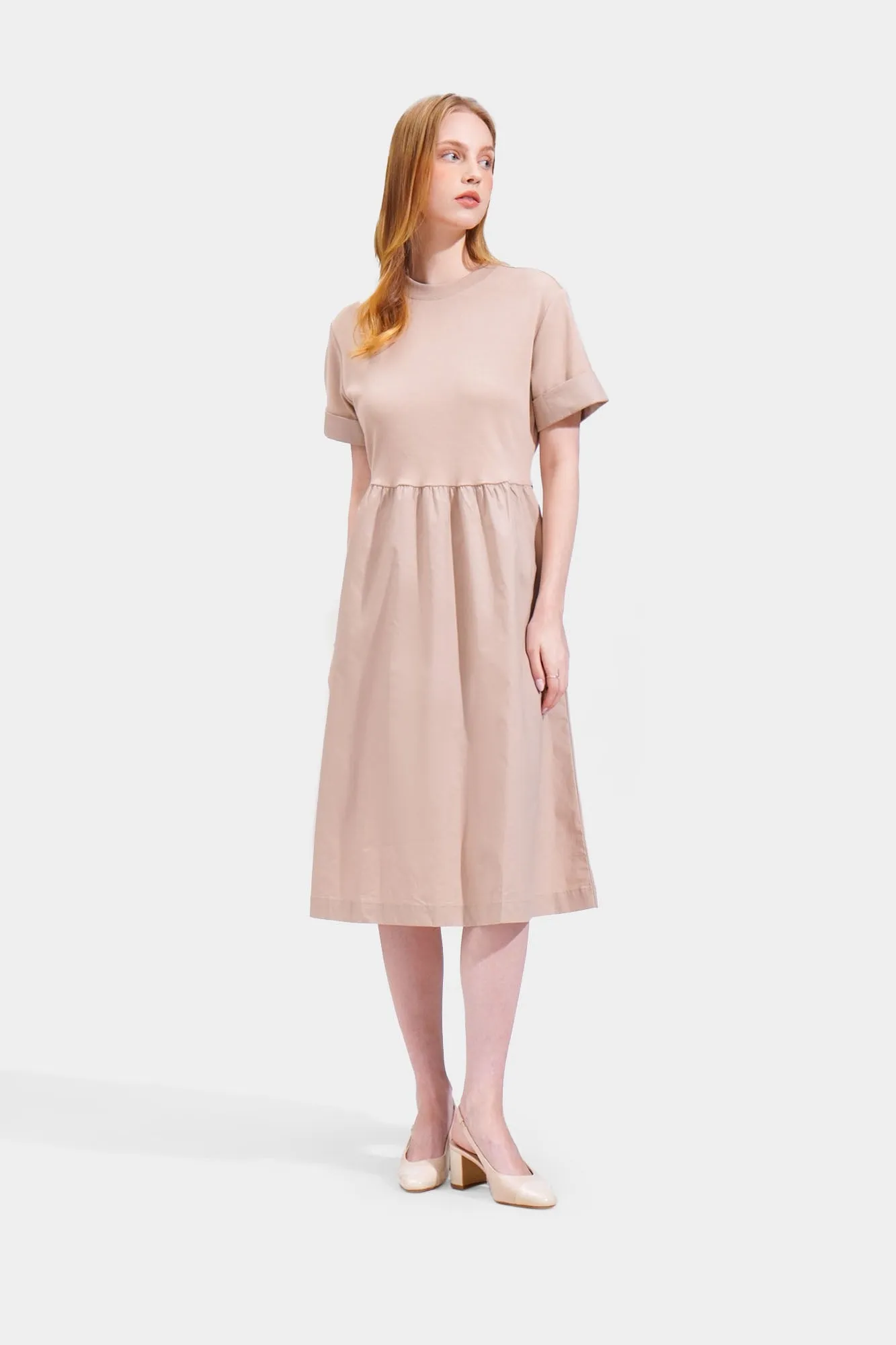 Hybrid Fit and Flare Dress
